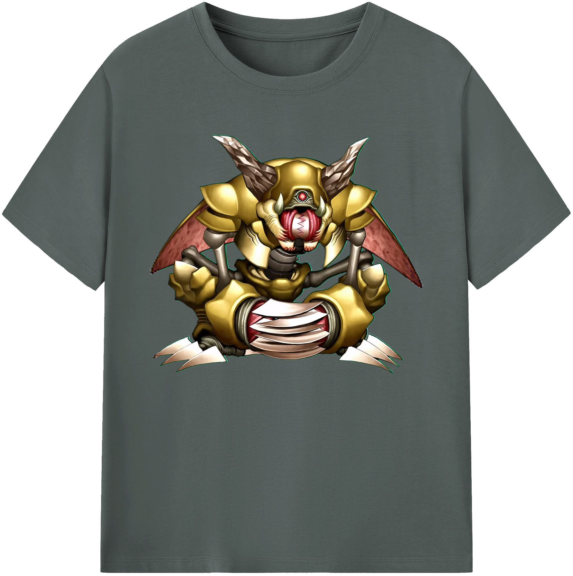 （画像用） 遊☆戯☆王 Yu-Gi-Oh! 綿100％ メンズ半袖Tシャツ｜肌触りやわらか＆通気性